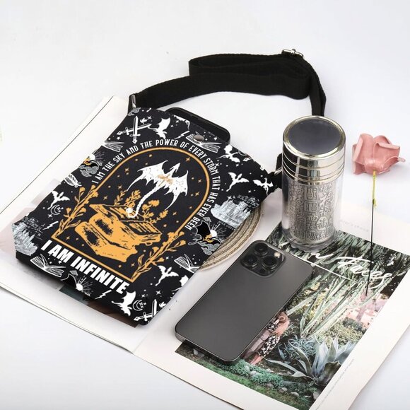 Versatile Fantasy-Themed Crossbody Bag - For Everyday and Special Occasions - Picture 6 of 7